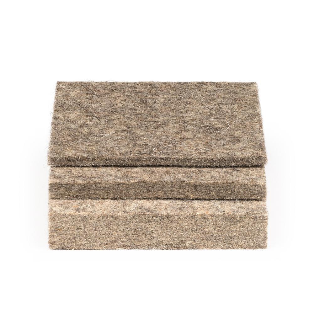 F-7 Industrial Felt Samples - 1/8" 1/4" 1/2" Thick