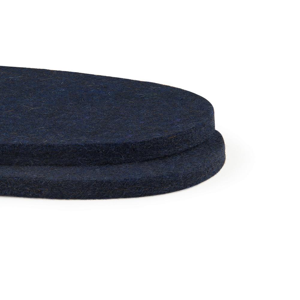 Wool Felt Insoles - 8mm Thick, 2 Pair