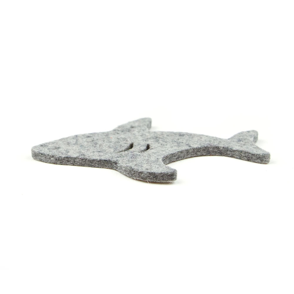 Wool Felt Charm - Shark