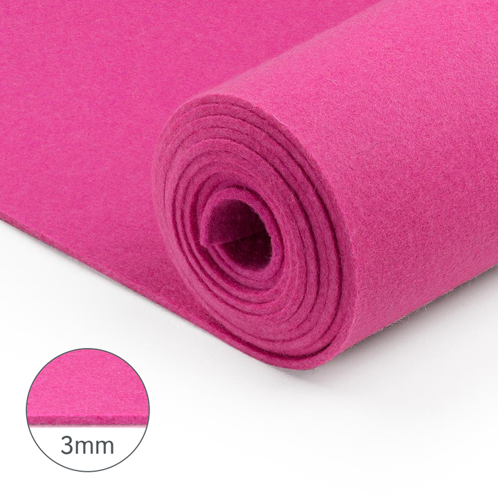 3mm Thick 100% Wool Designer Felt By Foot - Sale Collection
