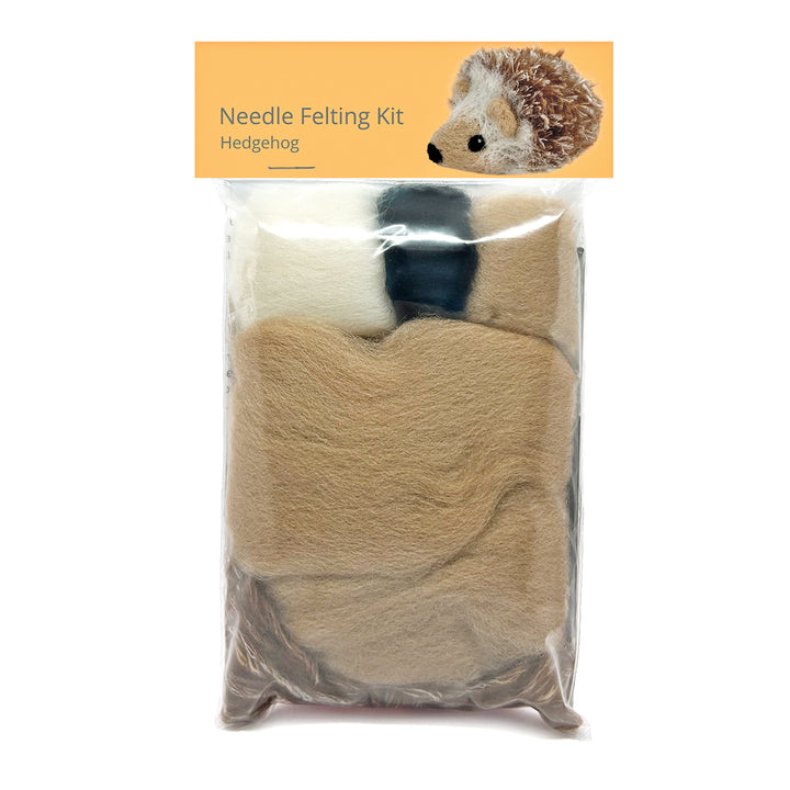 Hedgehog Needle Felting Kit
