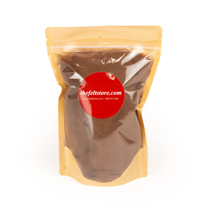 Carbonized Wool - Walnut Brown, 50g
