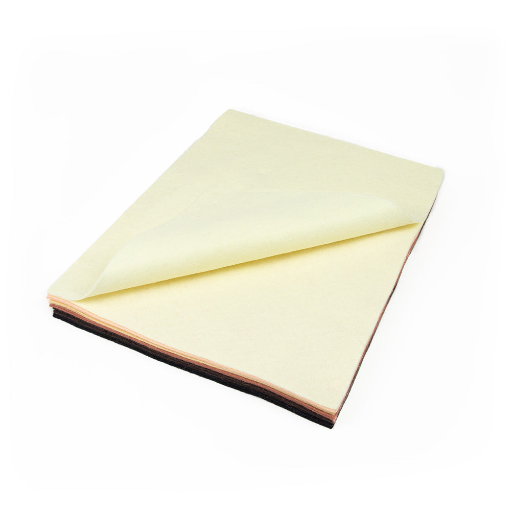 Premium Wool Blend Craft Felt Sheets - Value Packs