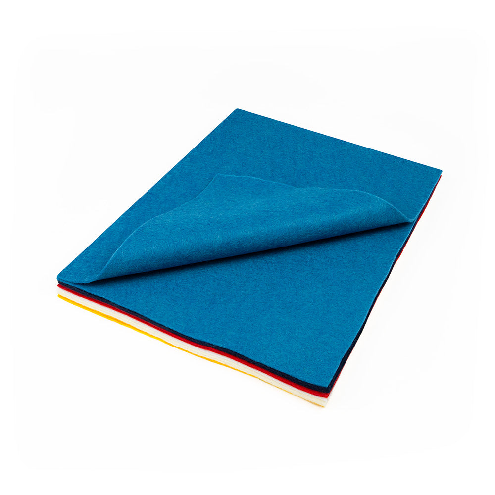 Premium Wool Blend Craft Felt Sheets - Value Packs