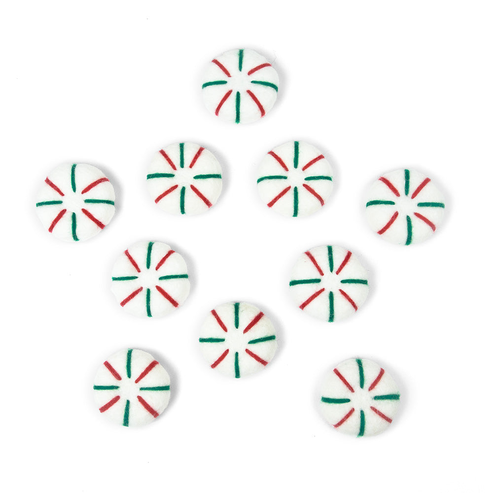 Felt Shapes - Peppermint