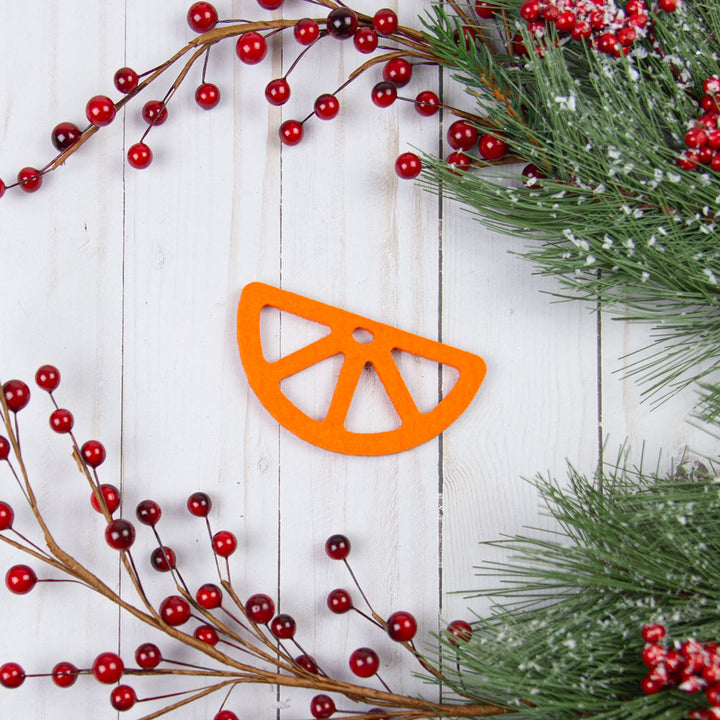 Wool Felt Charm - Fruit Slice