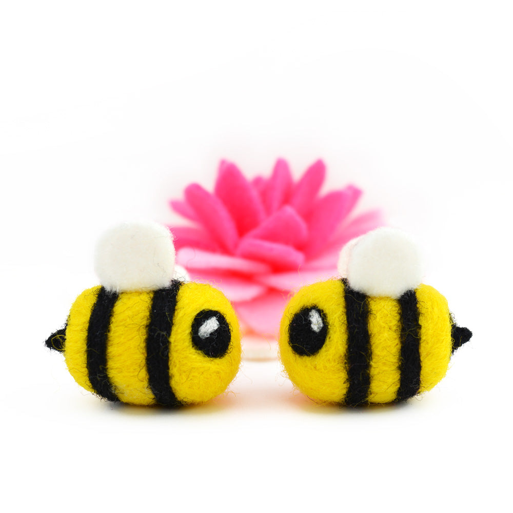 Bees and Flower Needle Felting Kit