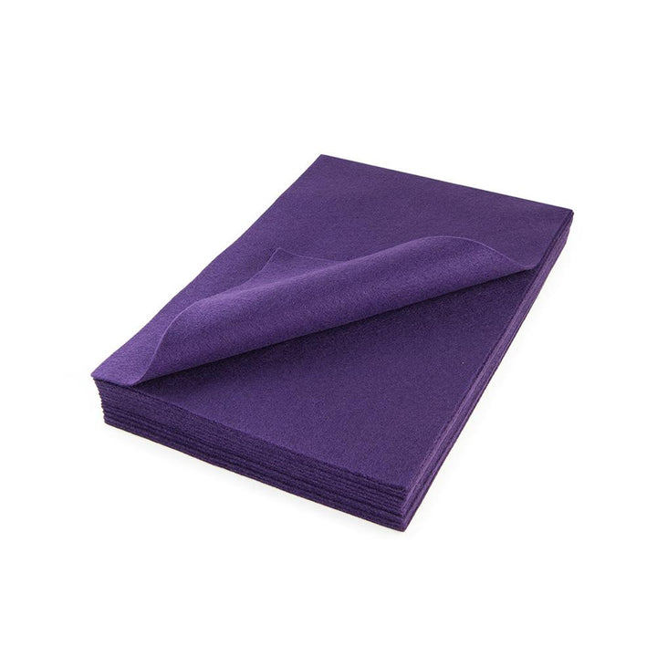 Acrylic Craft Felt Sheets - 9" Wide x 12" Long