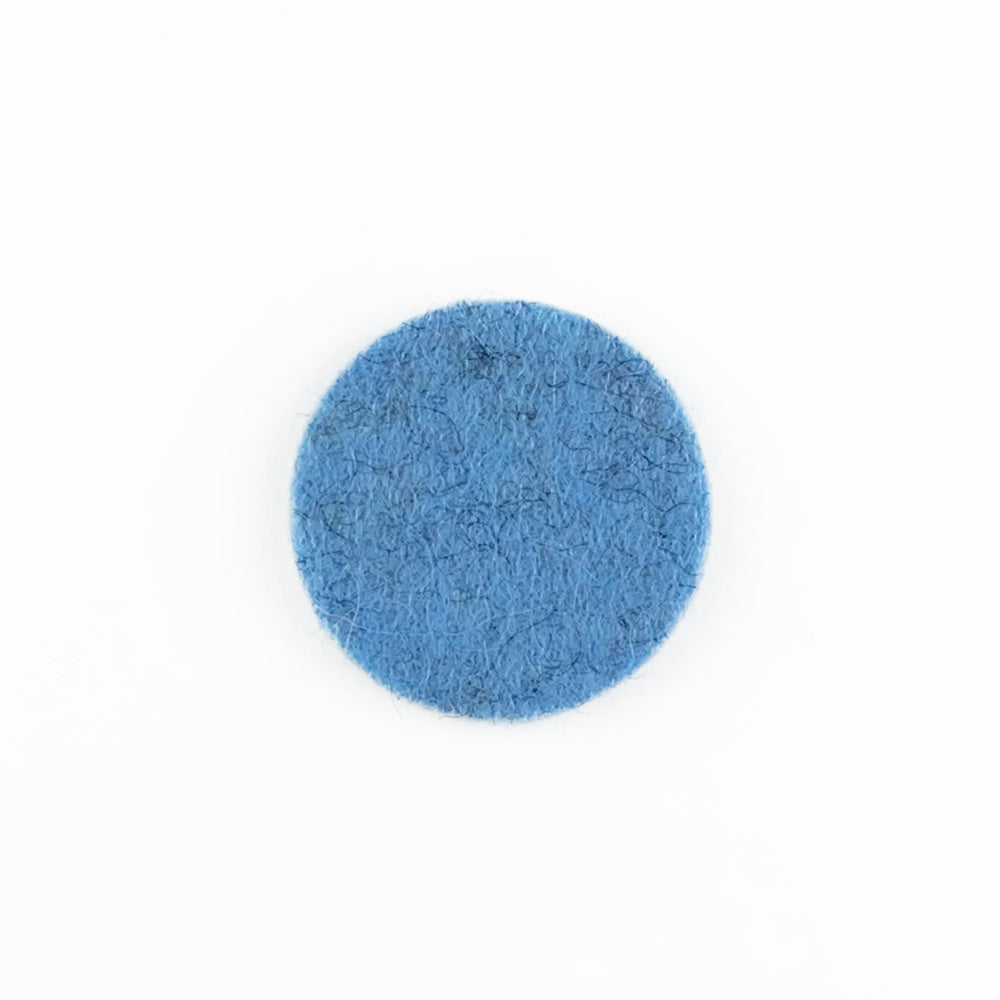5mm Thick 100% Wool Designer Felt Shapes – Circle, 1 LB Bag – FINAL SALE