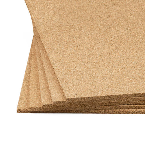 Cork Sheets - 12" Wide x 36" Long, Adhesive