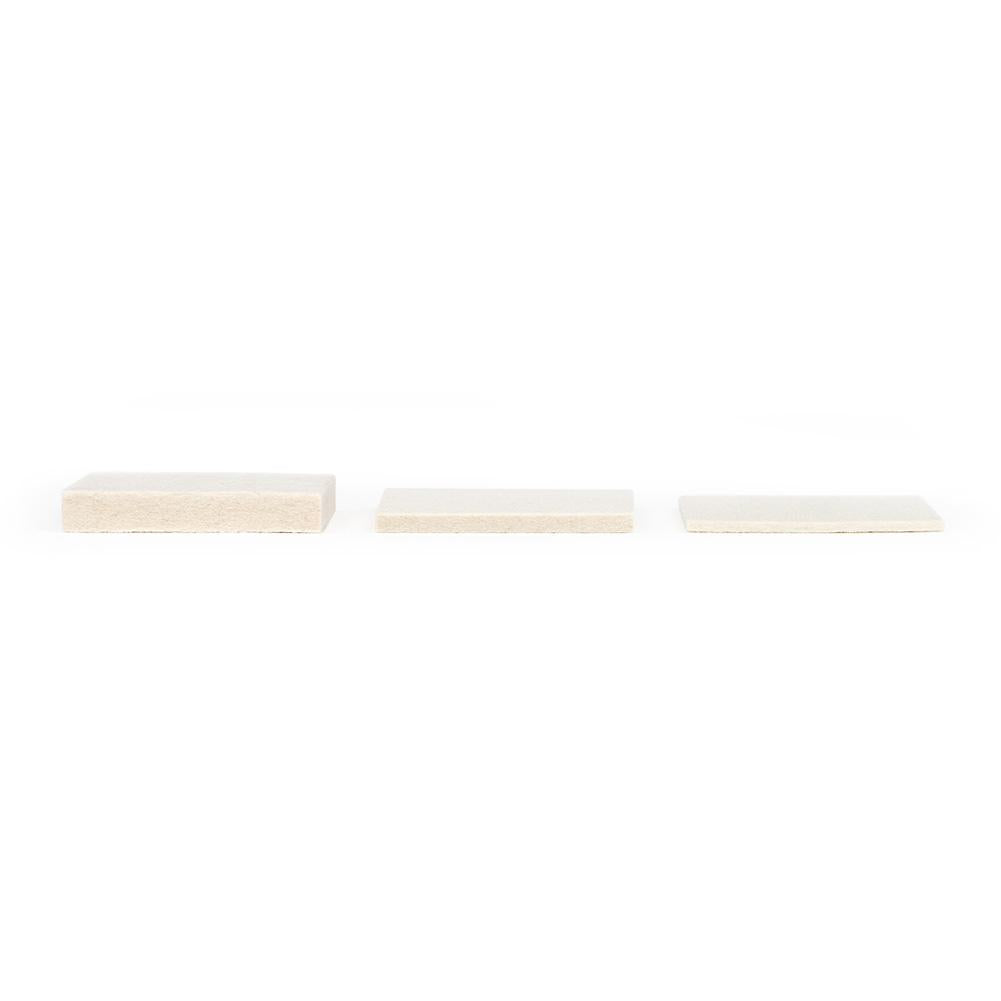 F-1 Industrial Felt Samples - 1/8" 1/4" 1/2" Thick