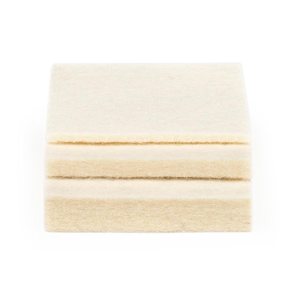 F-10 Industrial Felt Samples - 1/8" 1/4" 1/2" Thick