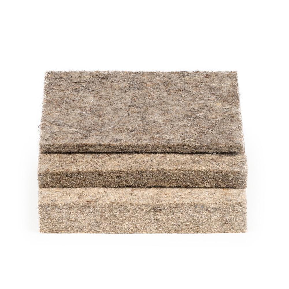 F-3 Industrial Felt Samples - 1/8" 1/4" 1/2" Thick