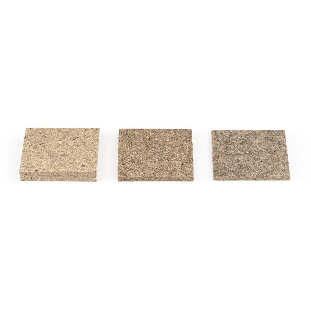 F-3 Industrial Felt Samples - 1/8" 1/4" 1/2" Thick
