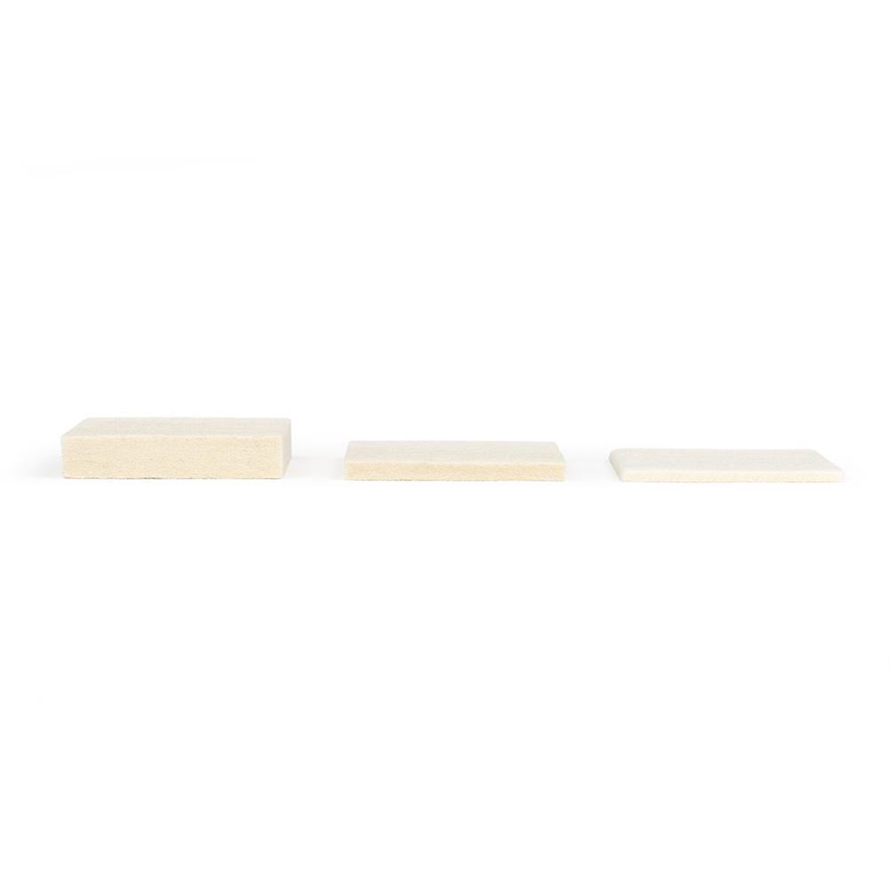 F-5 Industrial Felt Samples - 1/8" 1/4" 1/2" Thick