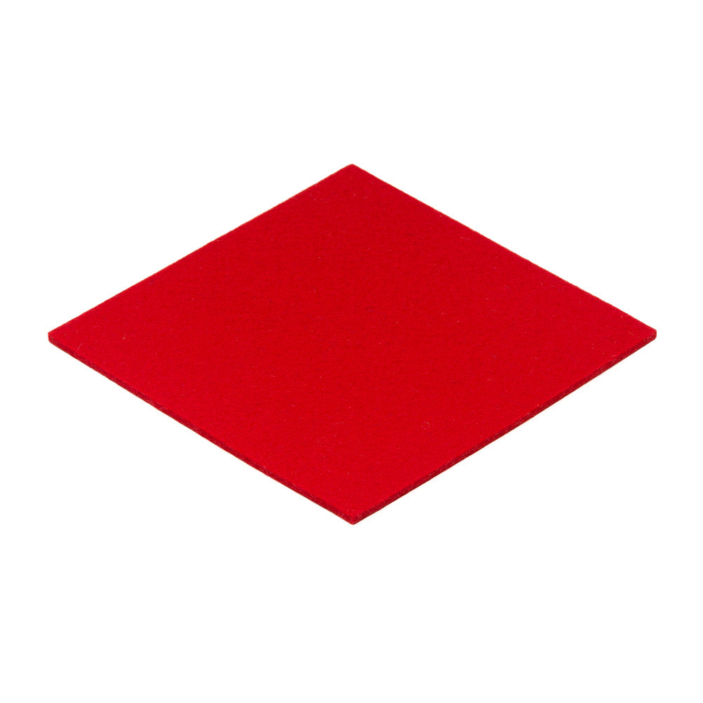 3mm Thick 100% Wool Designer Felt Sheet - 12" Square, Mono Tones