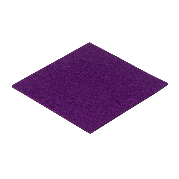 3mm Thick 100% Wool Designer Felt Sheet - 12" Square, Mono Tones