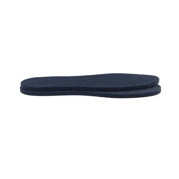Wool Felt Insoles - 8mm Thick, 2 Pair