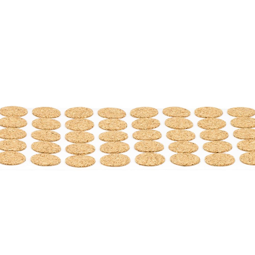 1/2" Diameter Light Duty Cork Pads By Roll