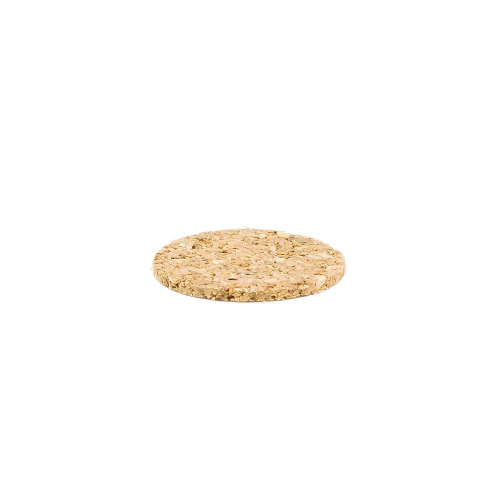 1/2" Diameter Light Duty Cork Pads By Roll