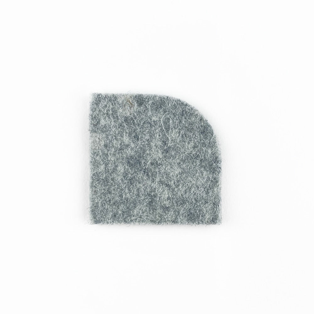 5mm Thick 100% Wool Designer Felt Shapes – Quarter Round, 1 LB Bag – FINAL SALE