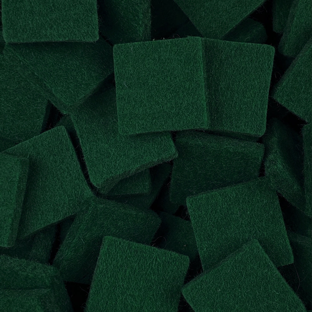 5mm Thick 100% Wool Designer Felt Shapes – Square, 1 LB Bag – FINAL SALE