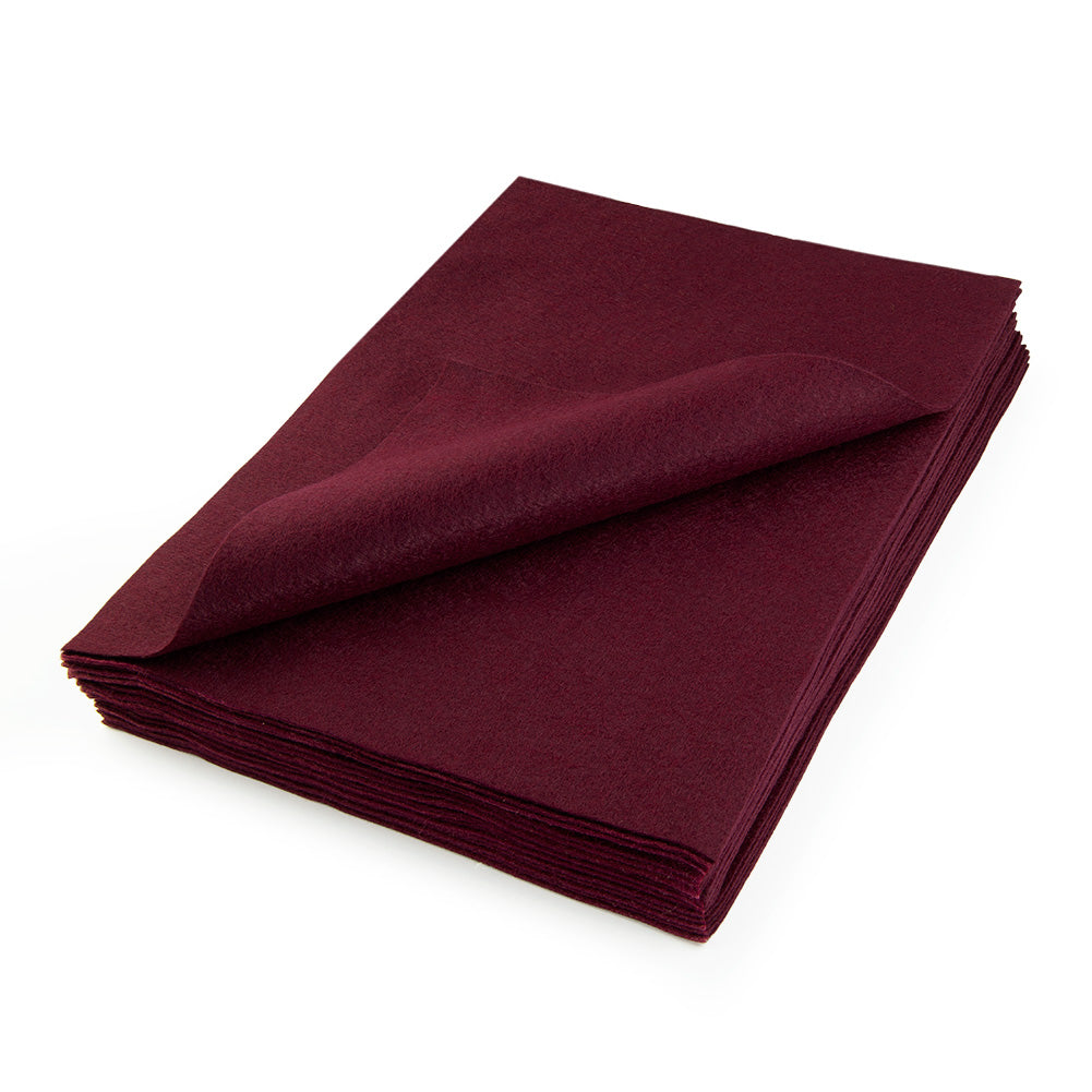 Rayon/Viscose Craft Felt Sheets - 9" Wide x 12" Long - FINAL SALE