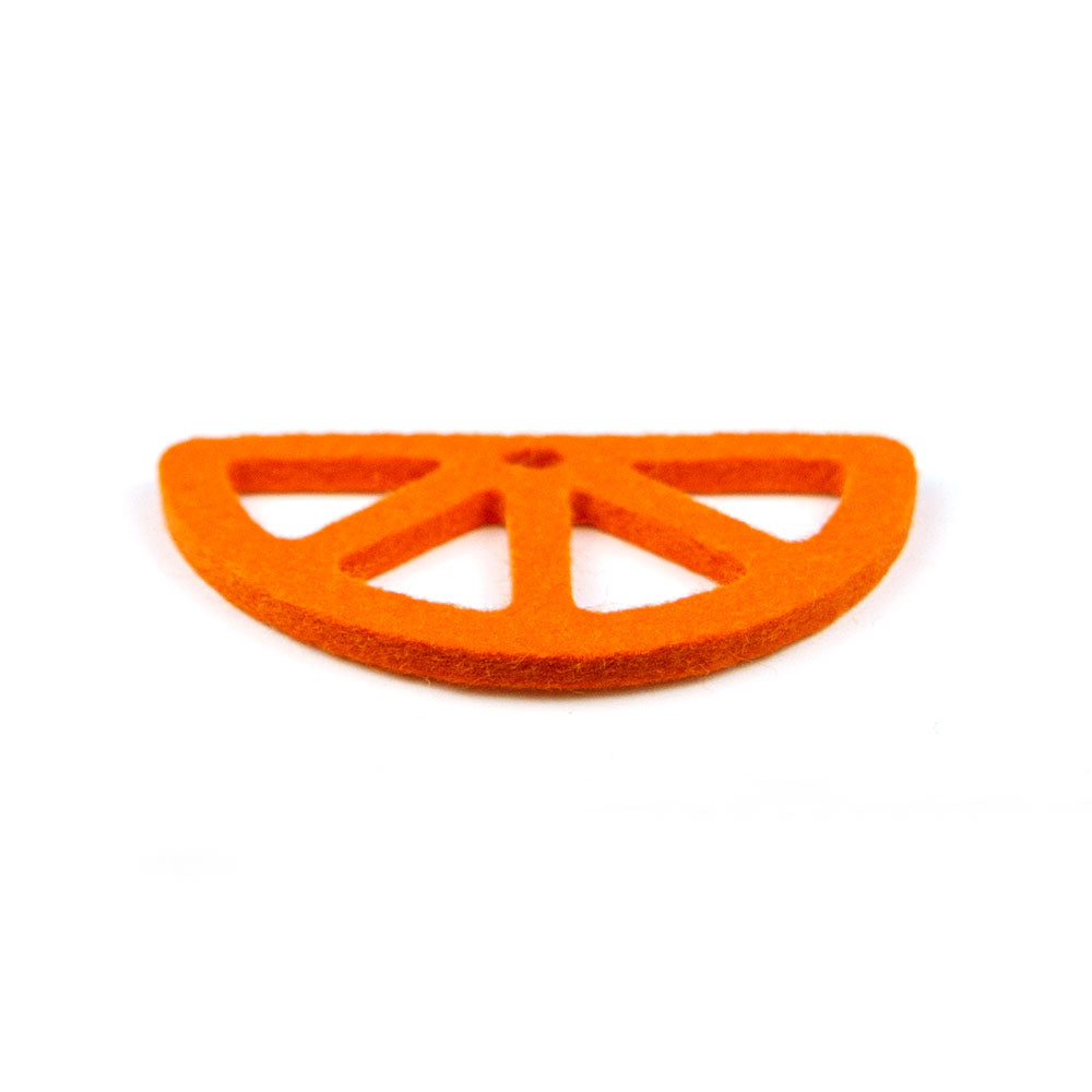 Wool Felt Charm - Fruit Slice