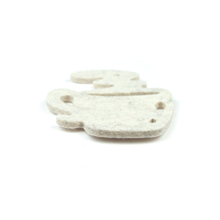 Wool Felt Charm - Hot Drink