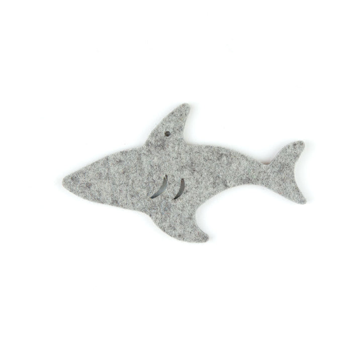 Wool Felt Charm - Shark