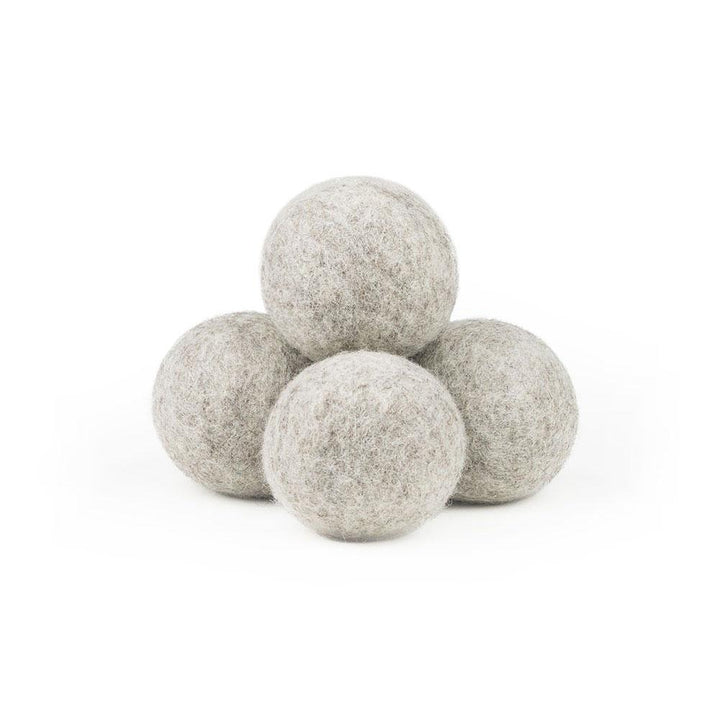 Wool Dryer Balls, Natural Gray - Small, 1 Piece