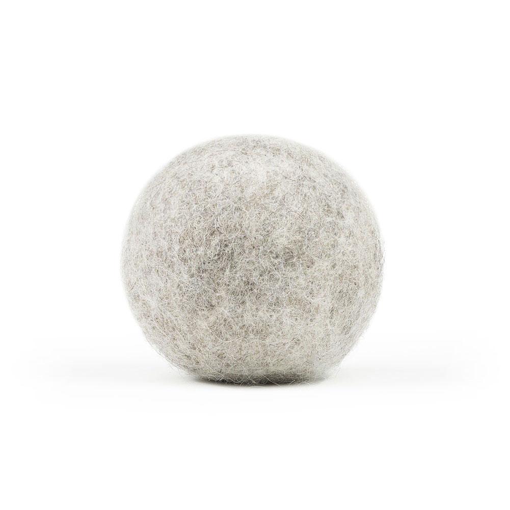 Wool Dryer Balls, Natural Gray - Small, 1 Piece