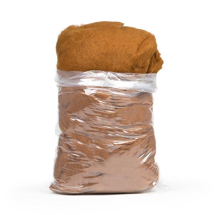 Carbonized Wool - Walnut Brown, 1LB Bag - FINAL SALE