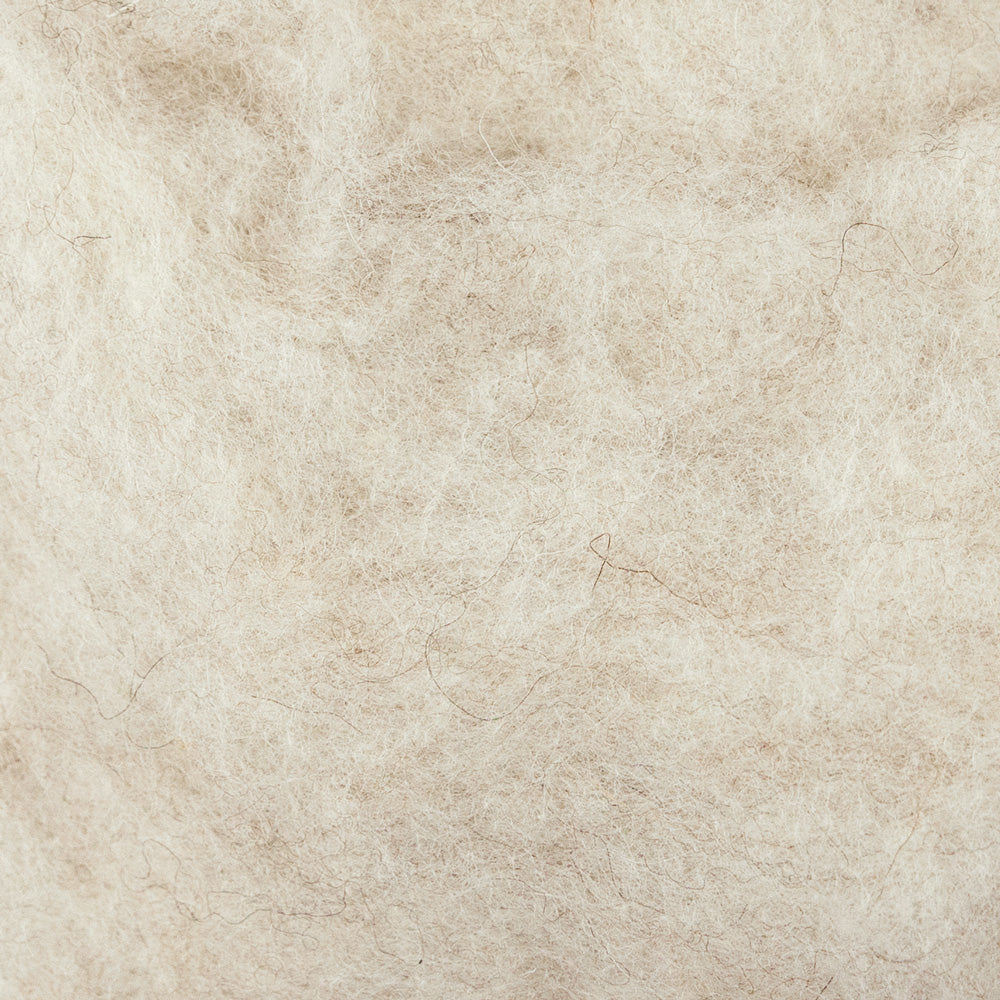 Carded Felting Wool - F-11, 100% Wool